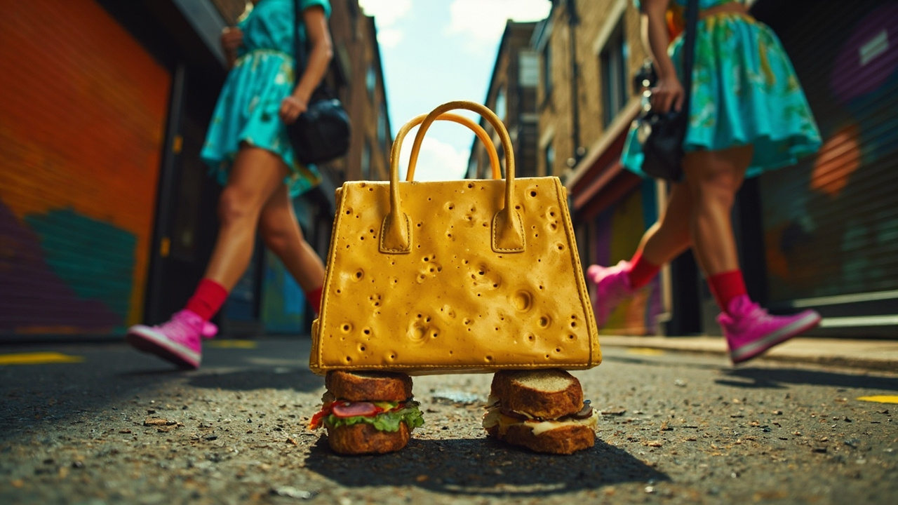 Cheese handbag returns to Hackney Art Week in spectacular style